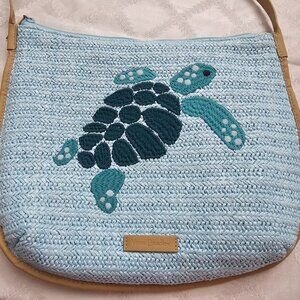Vera Bradley Straw Crossbody Bag!  NWOT!